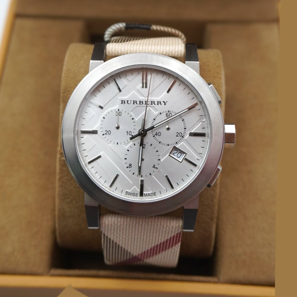 New Burberry Bu9357  Men's Classic Chronograph watch